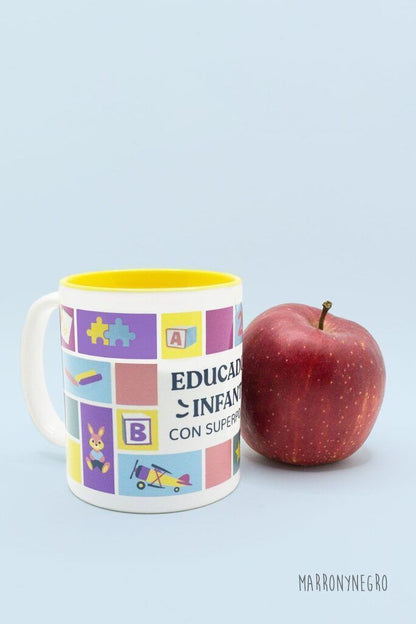 PACK TAZA EDUCADORA INFANTIL CON SUPERPODERES