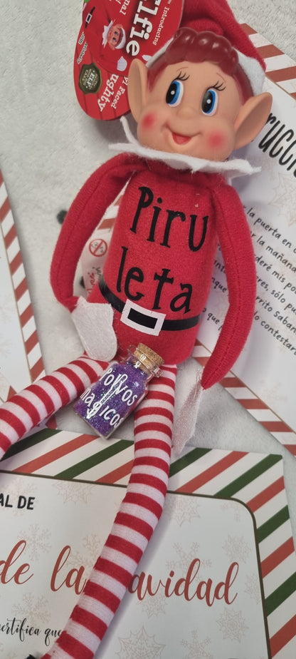 Elfo Travieso Personalizado 30cm