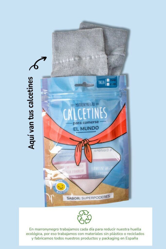 CALCETINES EDUCADOR/A INFANTIL CON SUPERPODERES