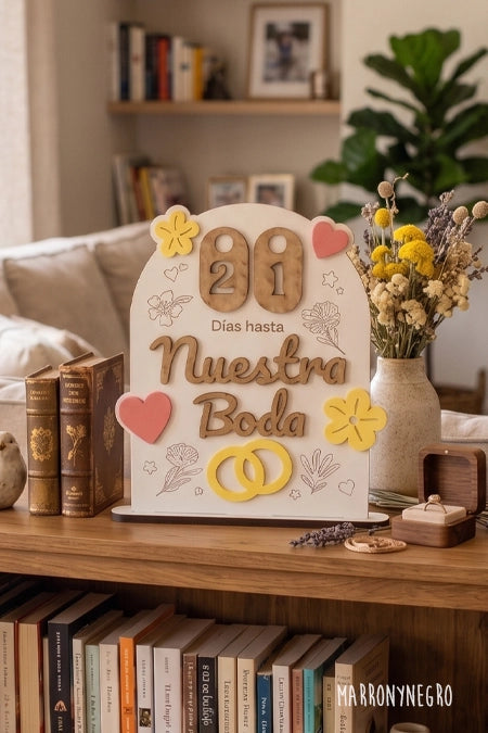 CUENTA ATRÁS BODA BLANCO