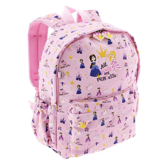 MOCHILA INFANTIL - MATERIAL IMPERMEABLE - PRINCESS