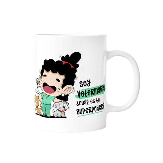TAZA - SOY VETERINARIA,¿CÚAL ES TU SUPERPODER?