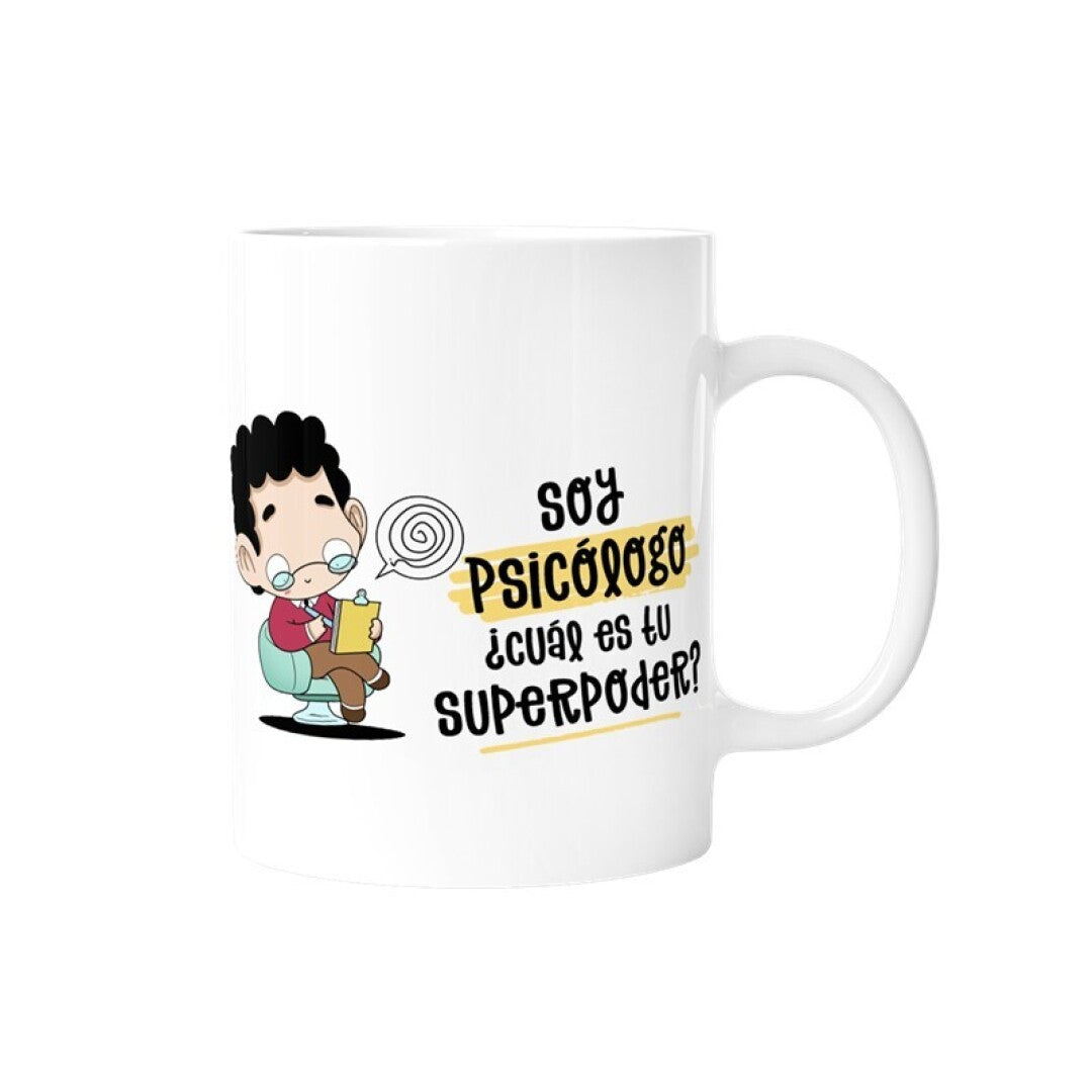 TAZA - SOY PSICÓLOGO,¿CÚAL ES TU SUPERPODER?