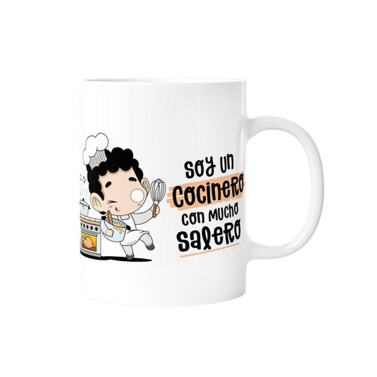 TAZA - SOY UN COCINERO CON MUCHO SALERO