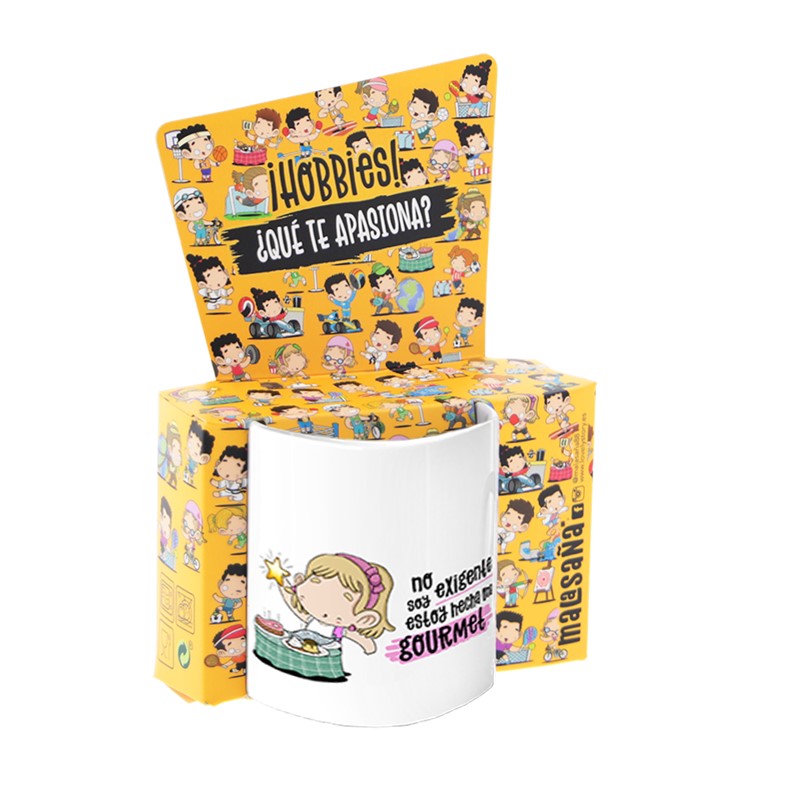 TAZA - NO SOY EXIGENTE, ESTOY HECHA UNA GOURMET de MALASAÑA