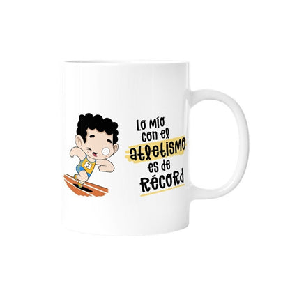 TAZA - LO MÍO CON EL ATLETISMO ES DE RÉCORD (HOMBRE) de MALASAÑA