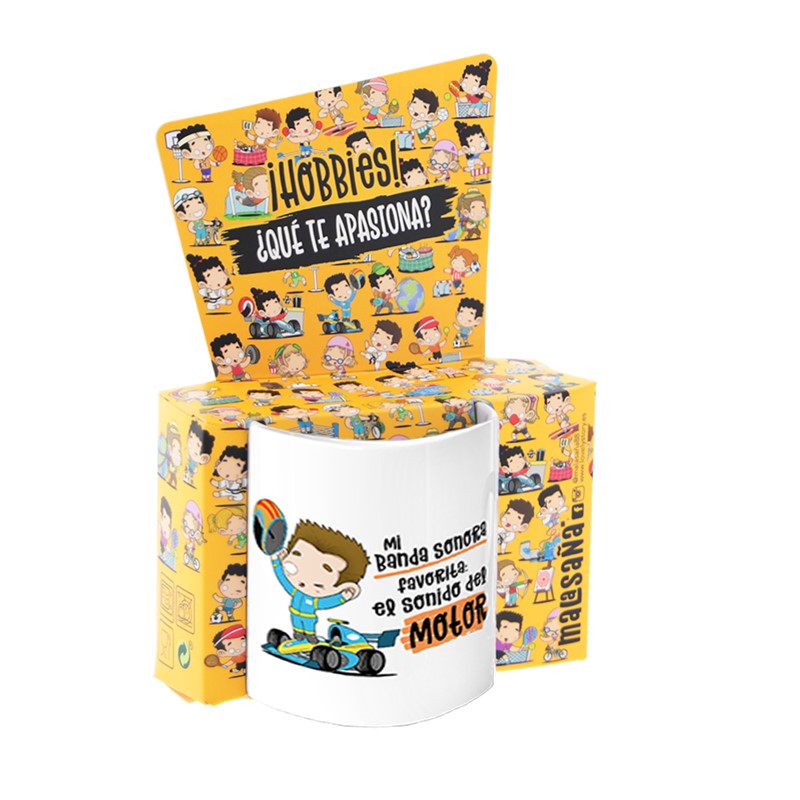 TAZA - MI BANDA SONORA FAVORITA: EL SONIDO DEL MOTOR (HOMBRE) de MALASAÑA