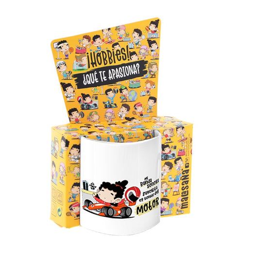 TAZA - MI BANDA SONORA FAVORITA: EL SONIDO DEL MOTOR (MUJER) de MALASAÑA