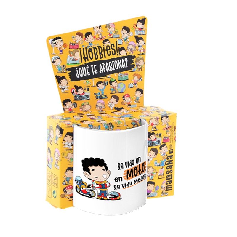 TAZA - LA VIDA EN MOTO, LA VIDA MEJOR (HOMBRE) de MALASAÑA