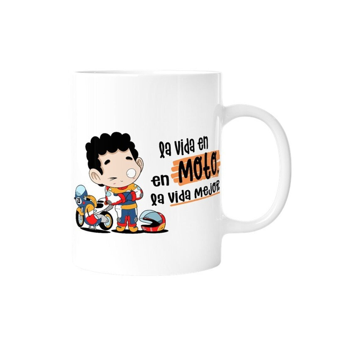 TAZA - LA VIDA EN MOTO, LA VIDA MEJOR (HOMBRE) de MALASAÑA