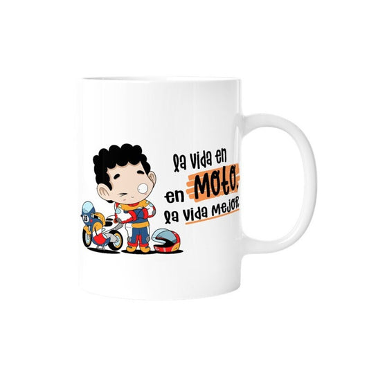 TAZA - LA VIDA EN MOTO, LA VIDA MEJOR (HOMBRE) de MALASAÑA