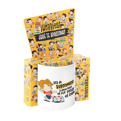 TAZA - SOY DE BALONMANO Y DONDE PONGO EL OJO PONGO EL BALÓN (MUJER) de MALASAÑA