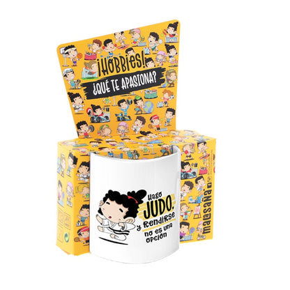 TAZA - HAGO JUDO Y RENDIRSE NO ES UNA OPCIÓN (MUJER) de MALASAÑA