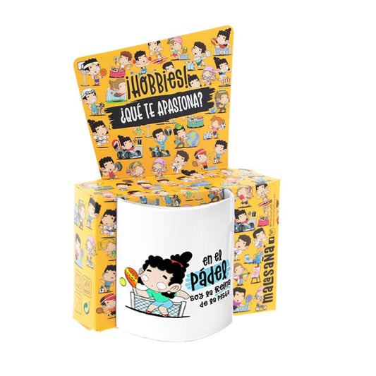 TAZA - EN EL PÁDEL SOY LA REINA DE LA PISTA de MALASAÑA