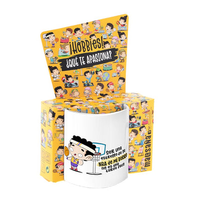 TAZA - SER UNA ESTRELLA EN LA NBA DE MI BARRIO NO ES TAREA FÁCIL (MUJER) de MALASAÑA