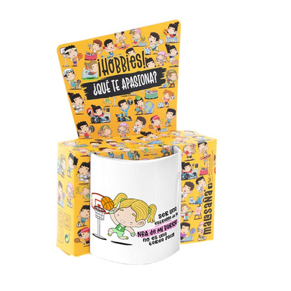 TAZA - SER UNA ESTRELLA EN LA NBA DE MI BARRIO NO ES TAREA FÁCIL (MUJER) de MALASAÑA