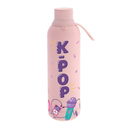 BOTELLA TÉRMICA 750ML - PINK K-POP