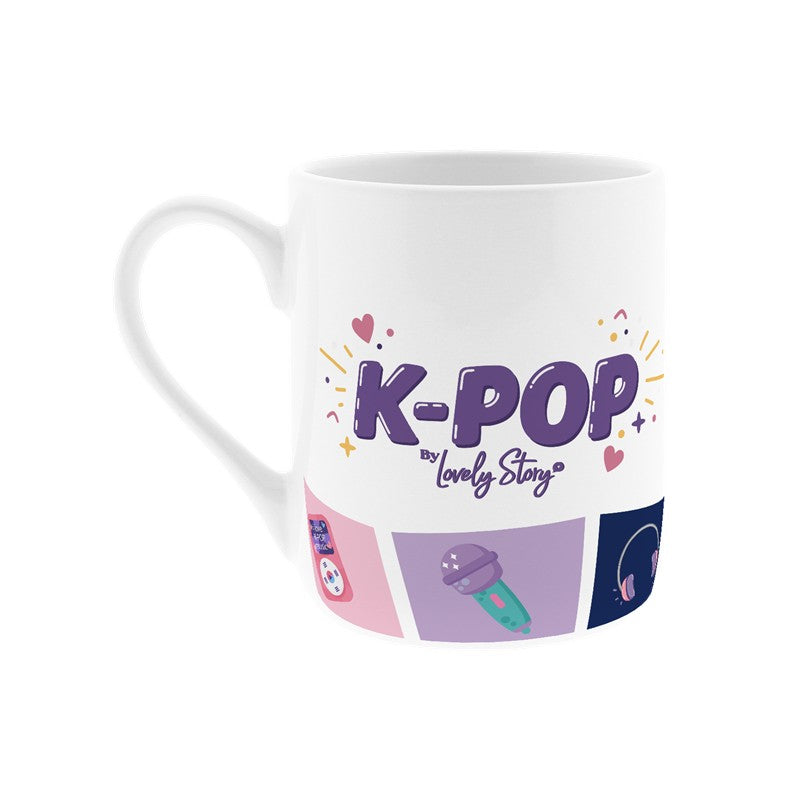 TAZA CERÁMICA  330ML - K-POP STARS