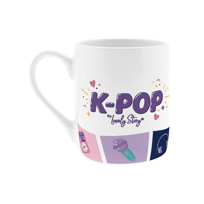TAZA CERÁMICA  330ML - K-POP STARS