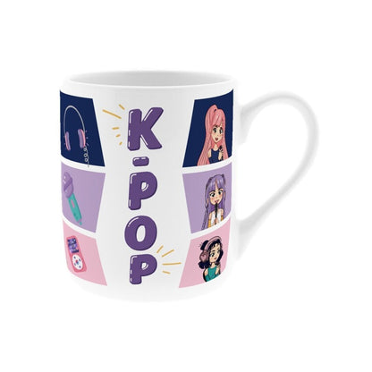 TAZA CERÁMICA  330ML - K-POP STARS