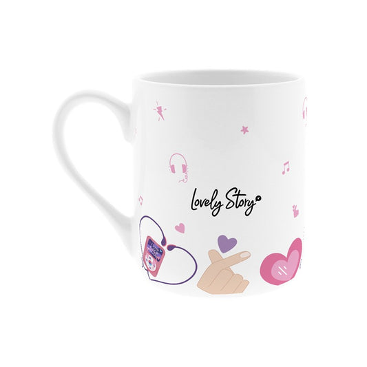 TAZA CERÁMICA 330ML - K-POP VIBES