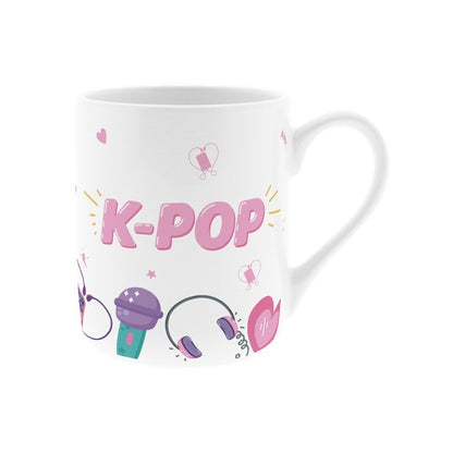 TAZA CERÁMICA 330ML - K-POP VIBES