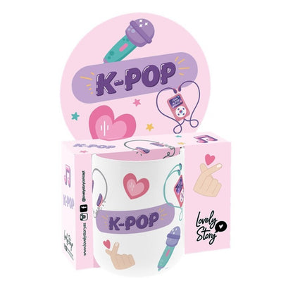 TAZA CERÁMICA 330ML - K-POP DREAMS