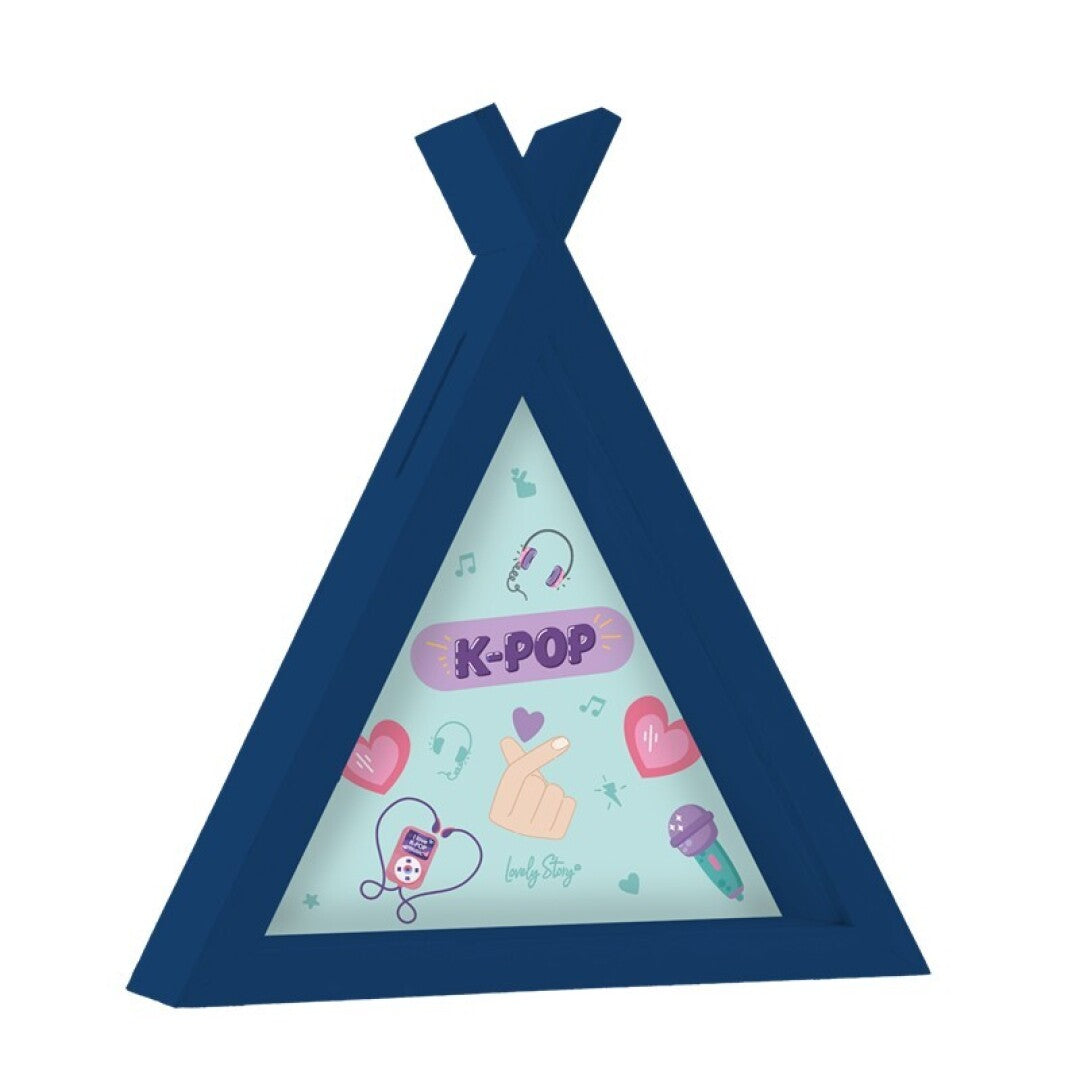 HUCHA TIPI DARK BLUE-MINT- -K-POP
