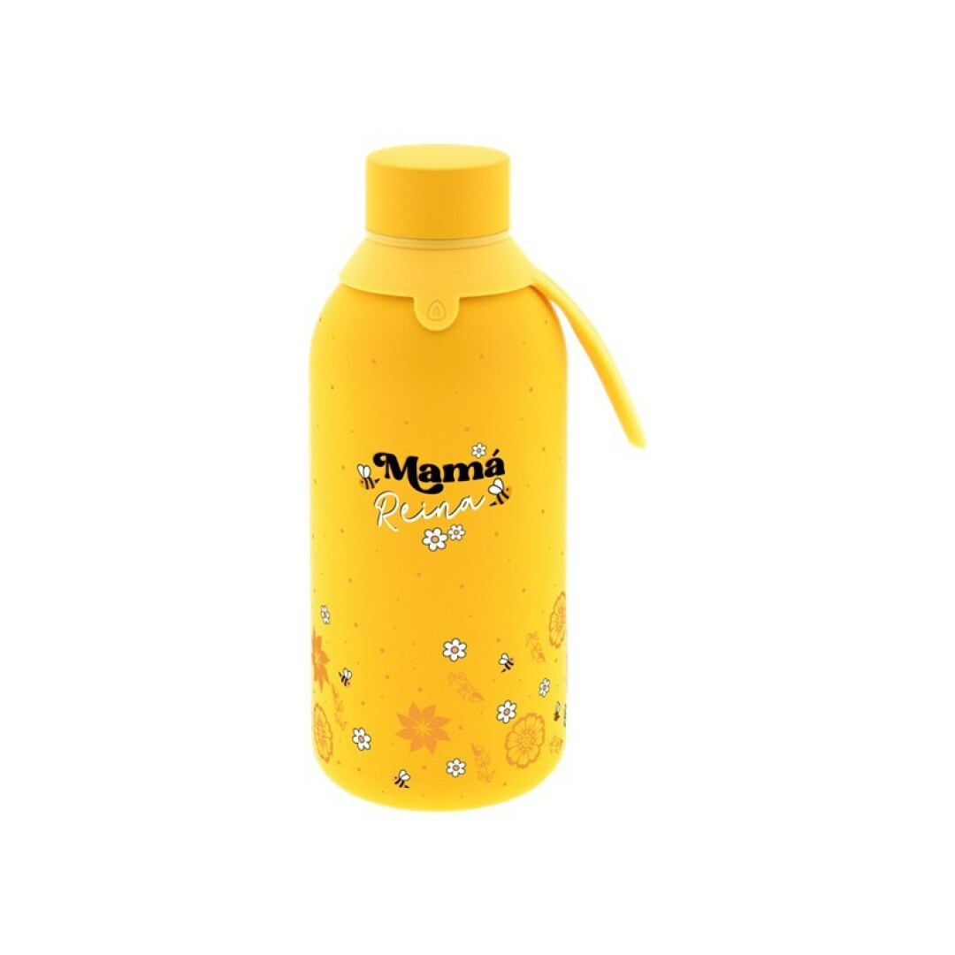 BOTELLA TÉRMICA / THERMAL BOTTLE 500ML - MUSTARD - MAMÁ REINA