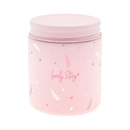 VELA AROMÁTICA - PINK - AQUÍ HUELE A MOMENTOS MÁGICOS