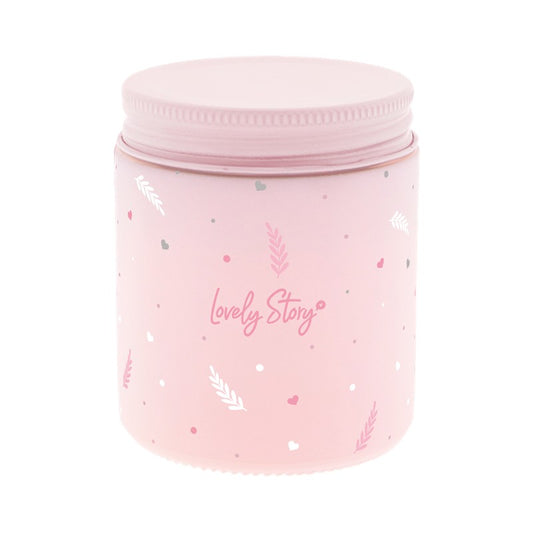 VELA AROMÁTICA - PINK - AQUÍ HUELE A MOMENTOS MÁGICOS