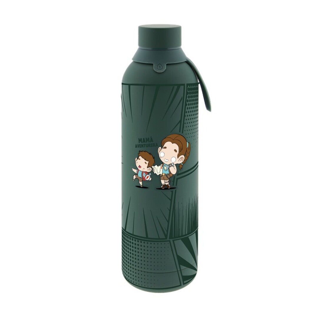 BOTELLA TÉRMICA 750ML - DARK PEPPERMINT - MAMÁ AVENTURERA