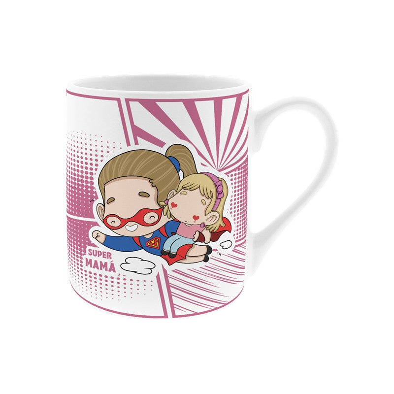 TAZA 330 ML / MUG 330 ML - SÚPER MAMÁ
