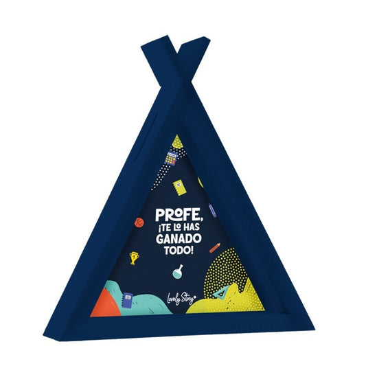 HUCHA TIPI  - DARK BLUE - PROFE, ¡TE LO HAS GANADO TODO!