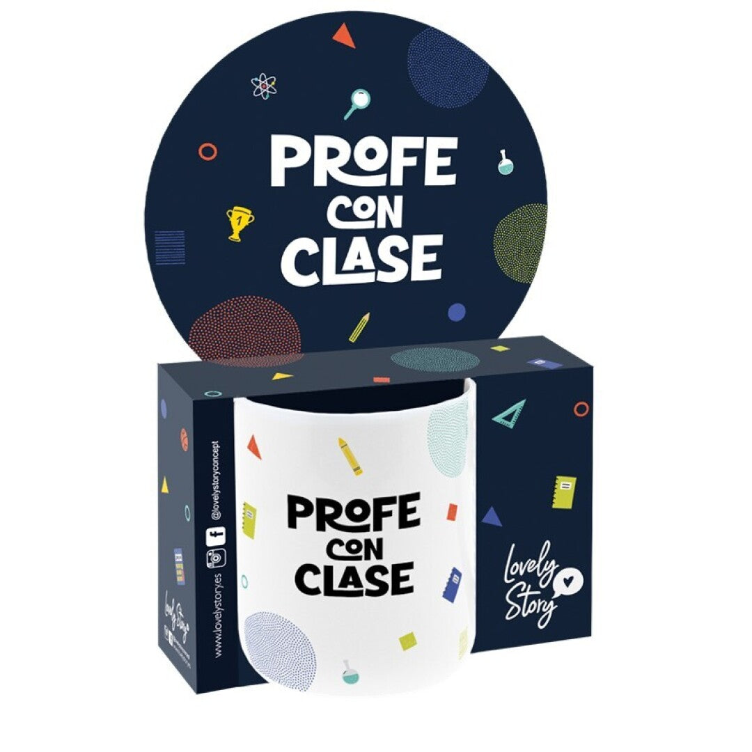 TAZA 330 ML / MUG 330 ML - PROFE CON CLASE