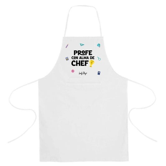 DELANTAL ICE - PROFE CON ALMA DE CHEF