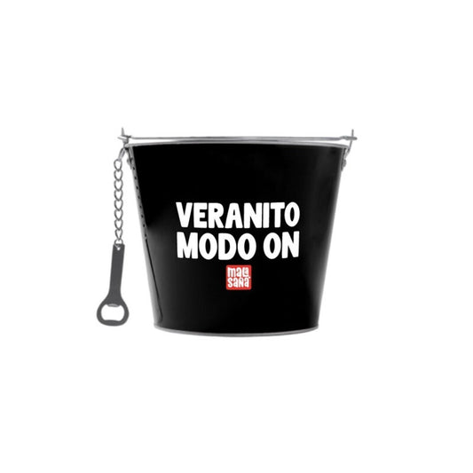 CUBO DE ALUMINIO - VERANITO MODO ON