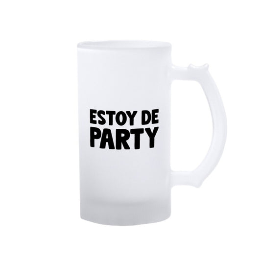 JARRA DE CERVEZA - ESTOY DE PARTY