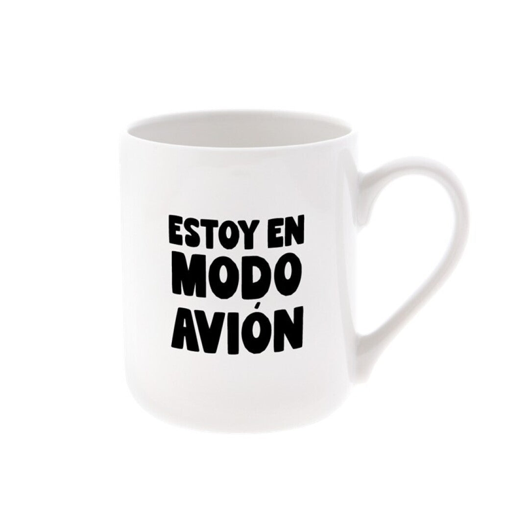 TAZA 330 ML - ESTOY EN MODO AVIÓN