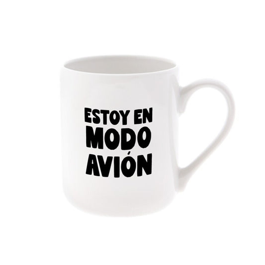 TAZA 330 ML - ESTOY EN MODO AVIÓN