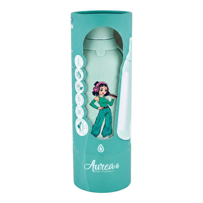 BOTELLA TÉRMICA 500ML - MINT - K-POP