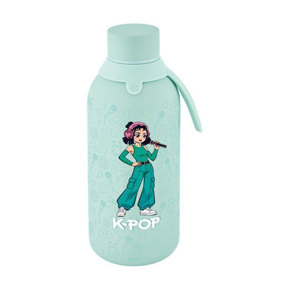 BOTELLA TÉRMICA 500ML - MINT - K-POP