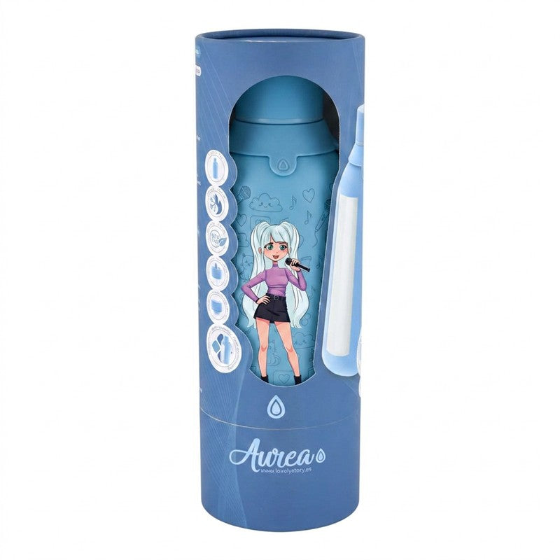 BOTELLA TÉRMICA 500ML - PETROL BLUE - K-POP