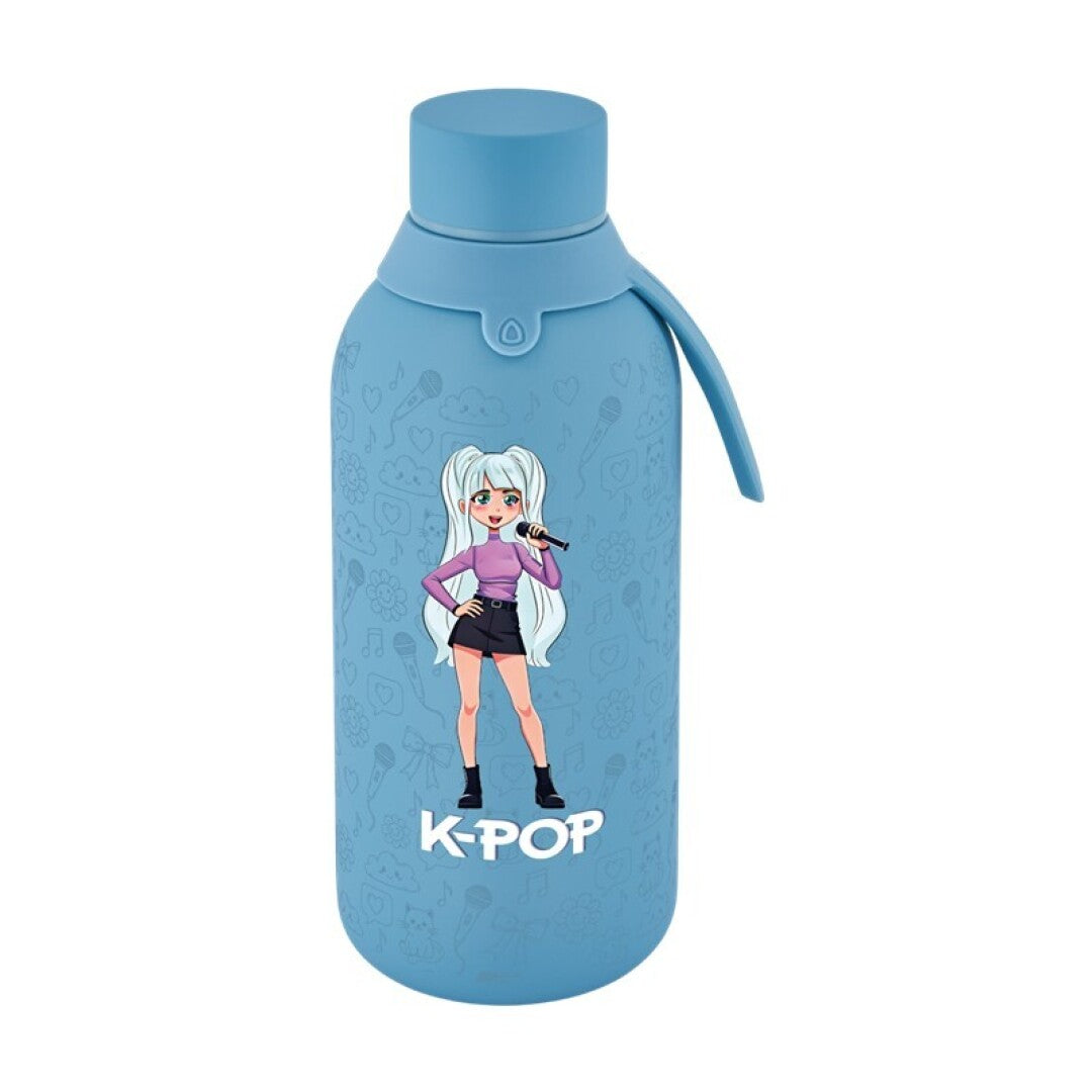 BOTELLA TÉRMICA 500ML - PETROL BLUE - K-POP