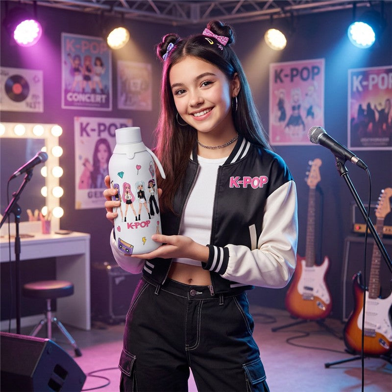 BOTELLA TÉRMICA 500ML - ICE - K-POP