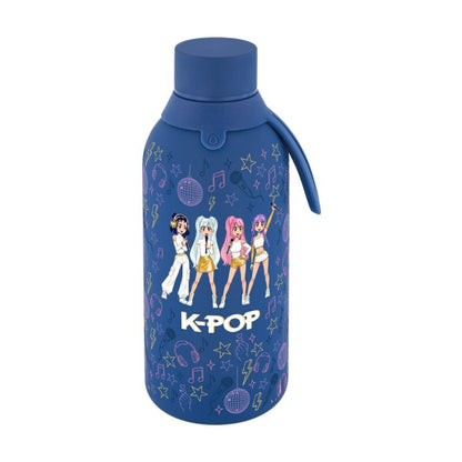 BOTELLA TÉRMICA 500ML - DARK BLUE - K-POP