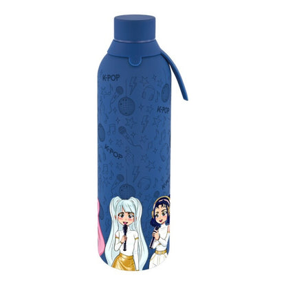 BOTELLA TÉRMICA 750ML - DARK BLUE - K-POP