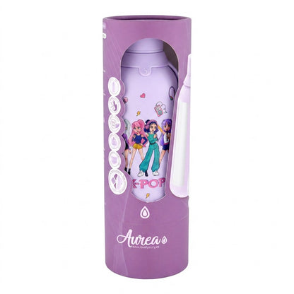 BOTELLA TÉRMICA 500ML - LILAC - K-POP