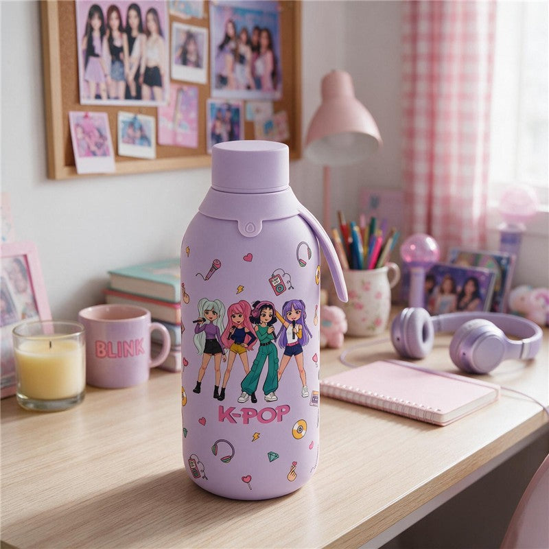 BOTELLA TÉRMICA 500ML - LILAC - K-POP
