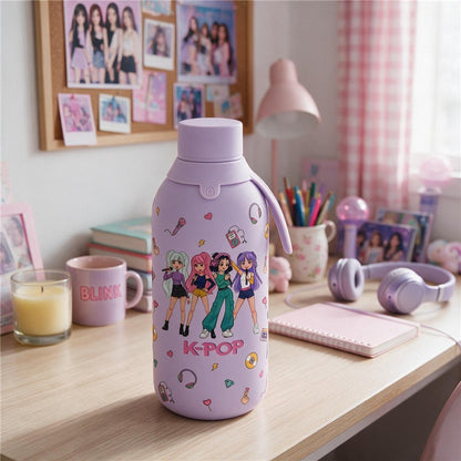BOTELLA TÉRMICA 500ML - LILAC - K-POP